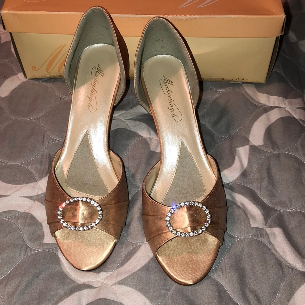 Michaelangelo Marissa Bridal shoe 8.5